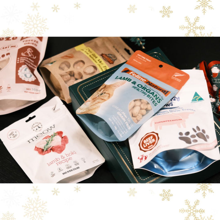 Cozy Paws｜Pick-5 Freeze-Dried Festive Box