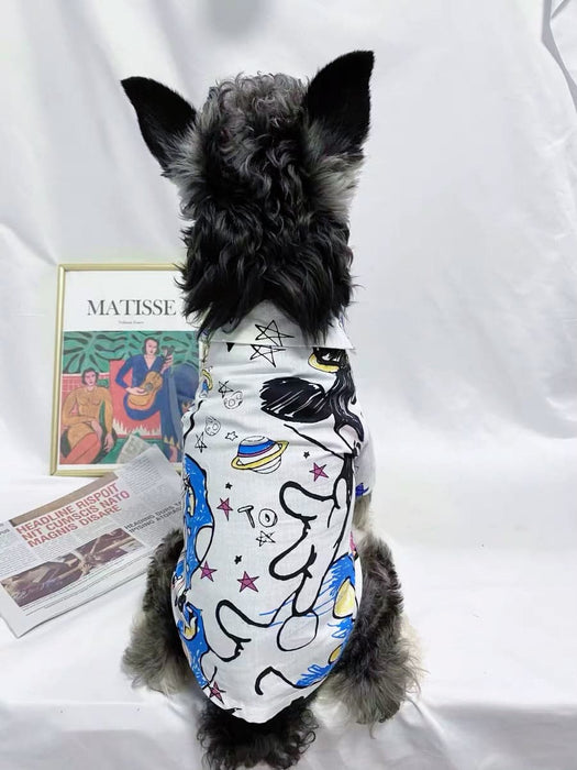 Creative fashion pet shirt pet clothes dog clothes