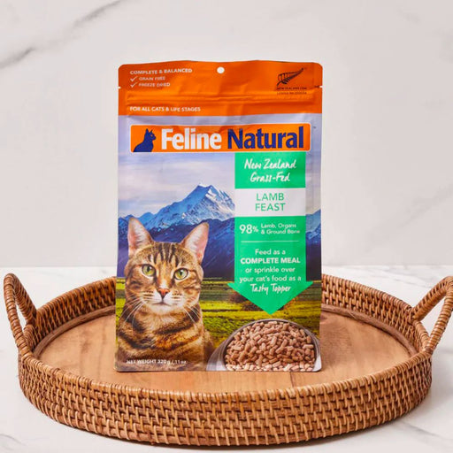 FELINE NATURAL Lamb Freeze Dried Cat Food 320g