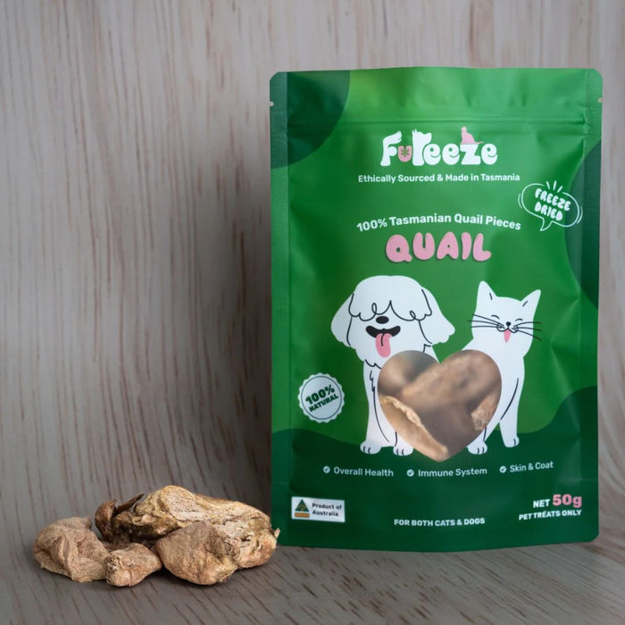 Fureeze™- Freeze Dried -Quail - 50g