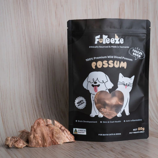 Fureeze™ - Freeze Dried Diced- Possum -50g