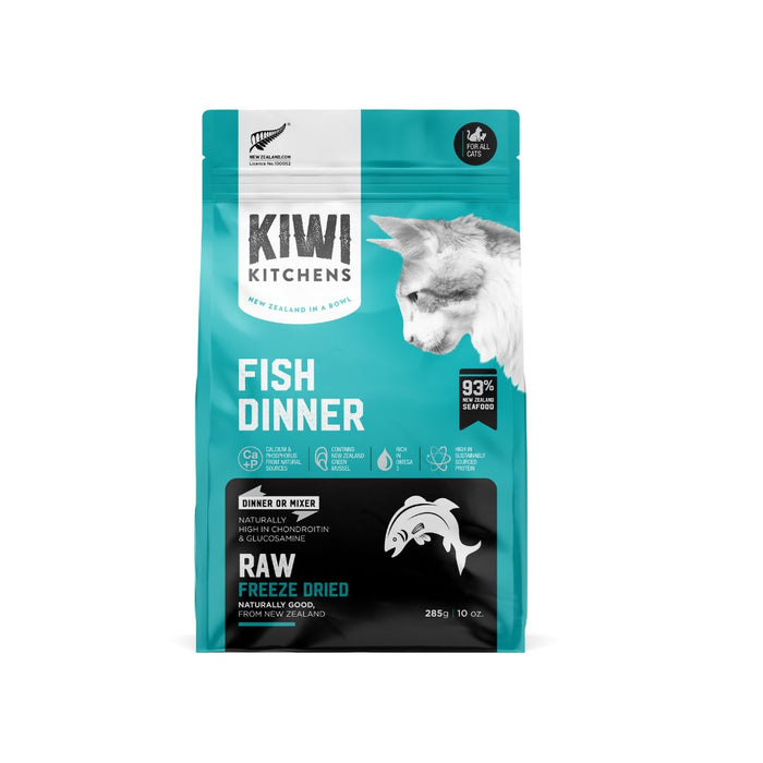 KIWI KITCHENS Freeze Dried Cat Dinner - Fish