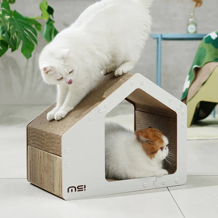 Makesure 3-in-1 Cat Scratcher White House