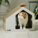 Makesure 3-in-1 Cat Scratcher White House