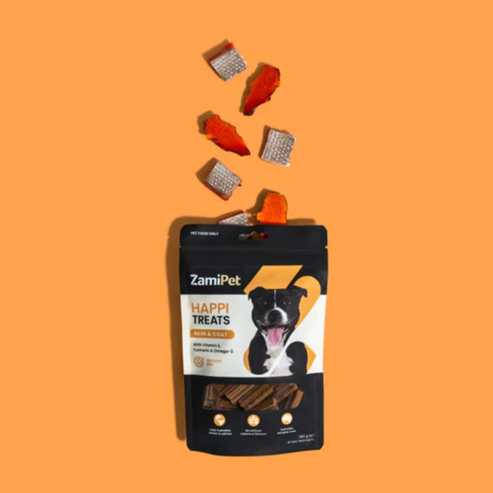 ZamiPet HappiTreats Skin & Coat 200G - 30 Chews