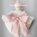 Cute large bow instagram style pet accessories Dog Clothes