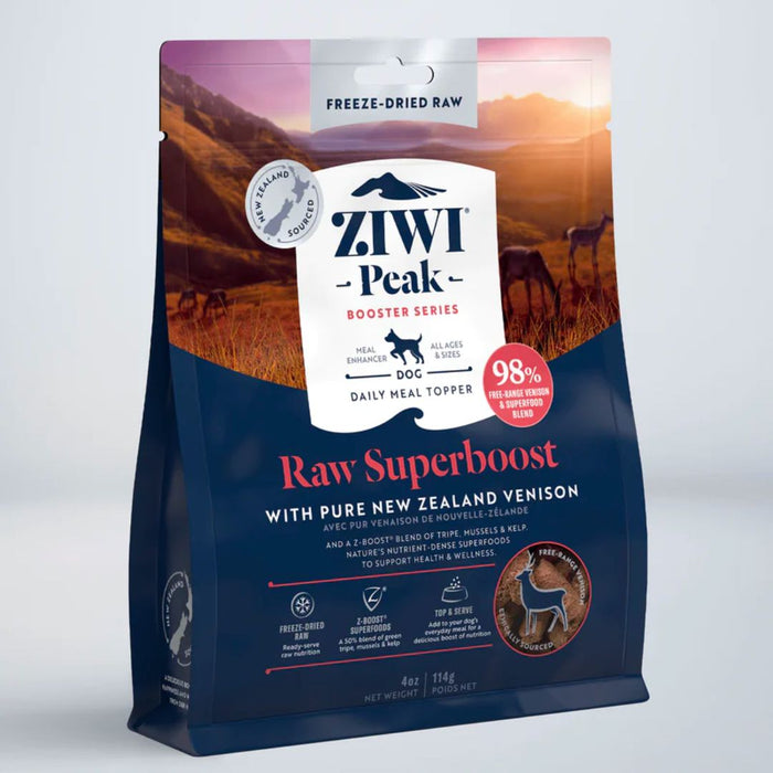 ZIWI PEAK Freeze-dried boosters - Raw Superboost Venison - Dog