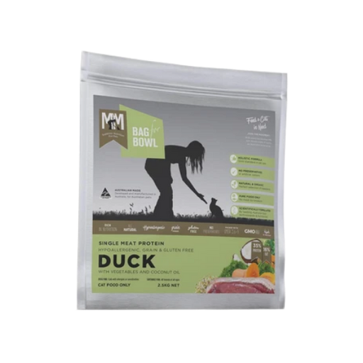 MEALS FOR MEOWS DUCK GRAIN FREE CAT FOOD -2.5kg my rainbow pet