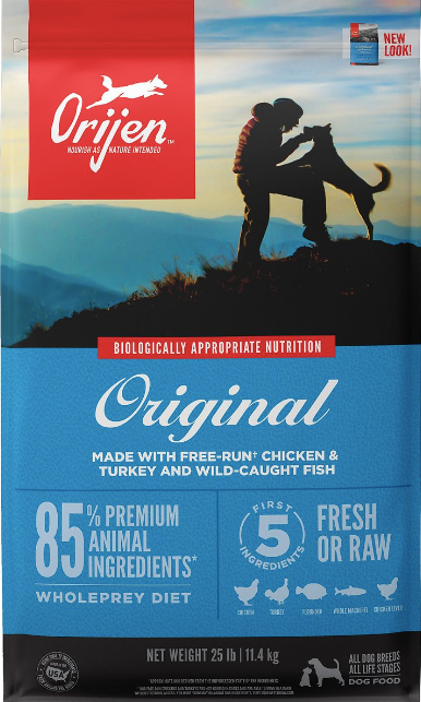 ORIJEN Original Grain-Free Dry Dog Food my rainbow pet