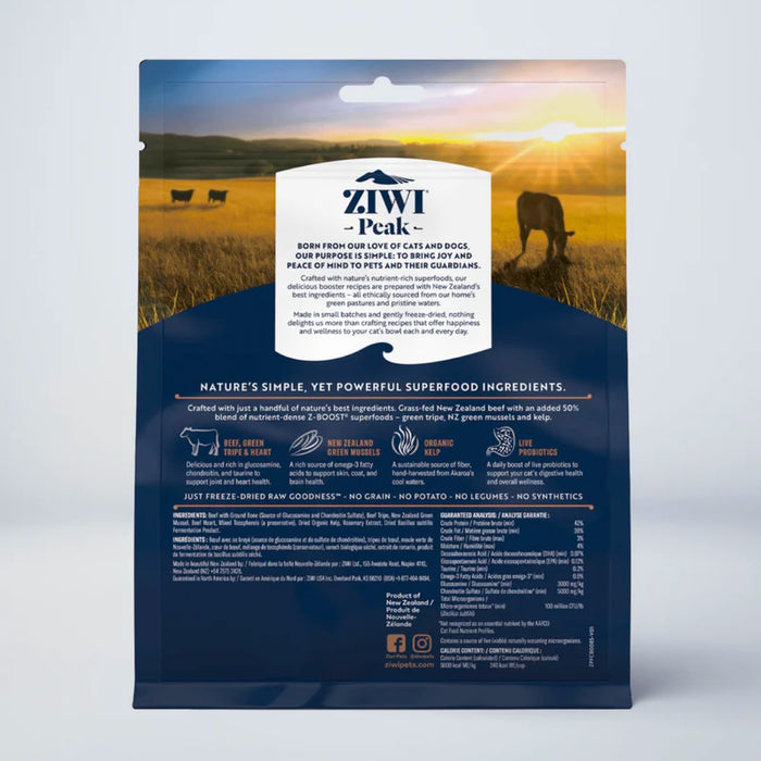 ZIWI PEAK Freeze-dried boosters - Raw Superboost Beef  - Cat