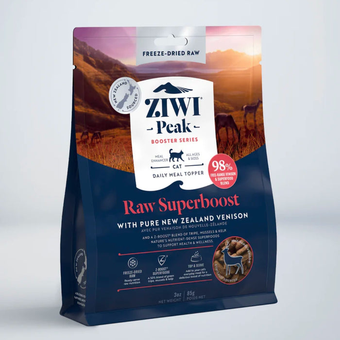 ZIWI PEAK Freeze-dried boosters - Raw Superboost Venison  - Cat