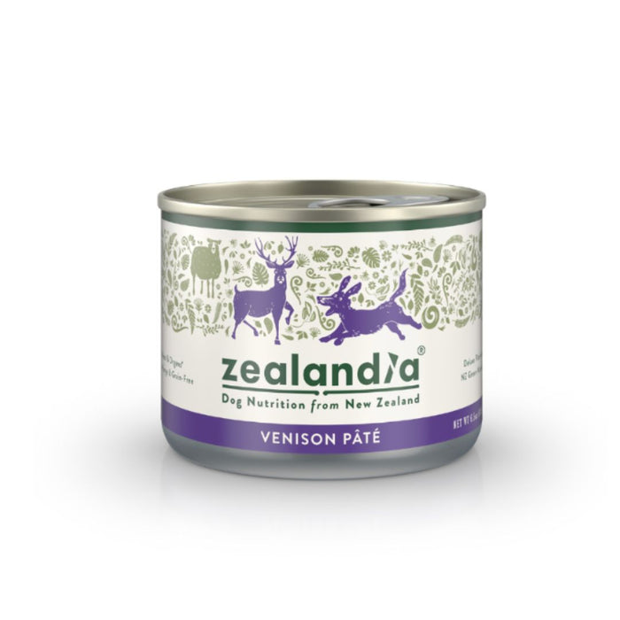 ZEALANDIA Grain Free Venison Pate Dog Wet Food