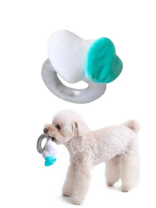 Valentine's Day pet dog toys blue ring set my rainbow pet