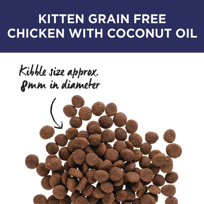 IVORY COAT Grain Free Dry Cat Food Kitten Chicken & Coconut Oil my rainbow pet