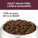 IVORY COAT Grain Free Dry Dog Food Adult All Breed Lamb & Kangaroo my rainbow pet