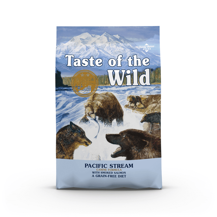 Taste of the Wild Pacific Stream Grain-Free Dry Dog Food my rainbow pet